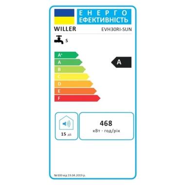 Бойлер Willer EVH30RI-SUN фото №12