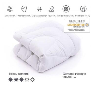 Одеяло Руно детское 140х105 силиконовое белое (320.52СЛУ_Бл)  фото №2