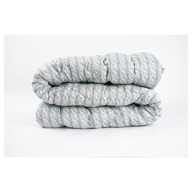 Ковдра Руно подвійна силіконова Grey Braid зима 140х205 (Р316.52_Grey Braid) фото №6