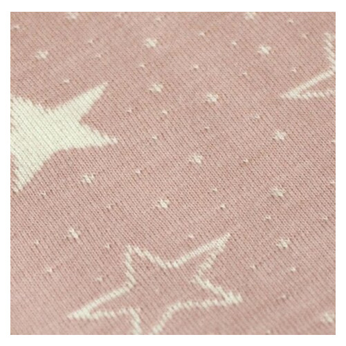 Плед Прованс Stars пудра з білим (AVVА 150/008) 80х100 012074 (4823093411739) фото №4
