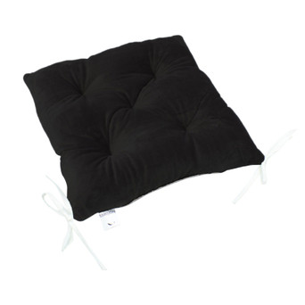 Подушка на стілець MirSon 28-0007 Black Velvet 40х40 см (2200006185918) фото №1