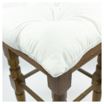 Подушка на стілець MirSon Ranforce Elite 11-2107 White 40x50 см (2200006275824) фото №4