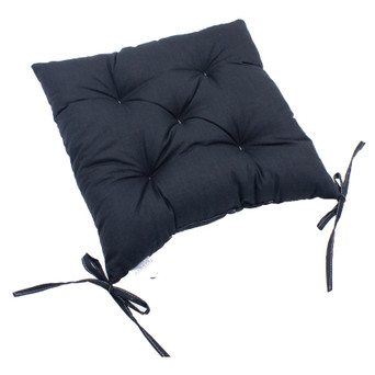 Подушка на стілець MirSon Ranforce Elite 16-9000 Black Stone 40x50 см (2200006276081) фото №1