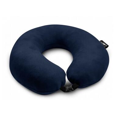 Подушка дорожня темно-синя COVERBAG фото №1