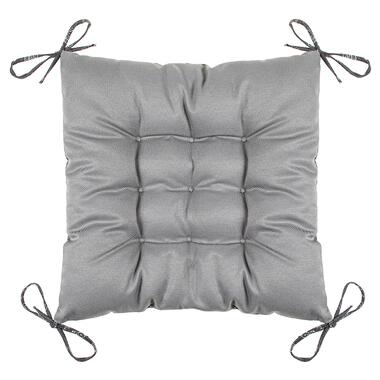 Подушка з завязками Home Line Паста (графіт/грета сіра) 40х40см 180140 фото №12