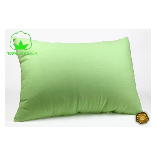 Натуральна подушка Еней плюс 60х60 0002 Зелений фото №1
