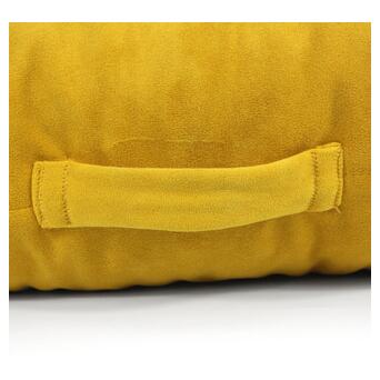 Подушка на крісло Н0111 50х100см борт 7см Еней-Плюс, колір: жовтий фото №5