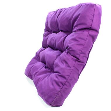 Подушка на стілець МІ0023 50х50см борт 7см Еней-Плюс, колір: фіолетовий фото №2