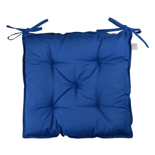 Подушка на стілець Прованс Синя 40х40 (4823093429284) фото №1