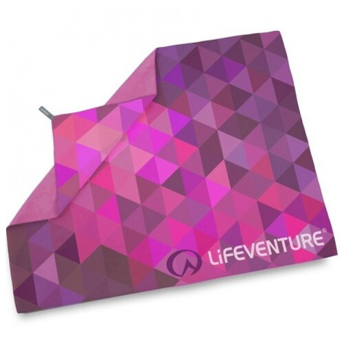 Рушник Lifeventure Soft Fibre Triangle Giant Фіолетовий (1012-63072) фото №2