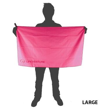 Рушник Lifeventure Soft Fibre Advance pink 63052-Giant фото №4