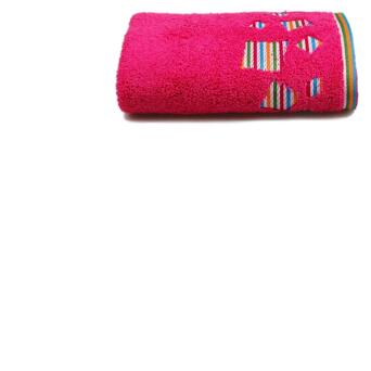 Махровий рушник Home Line Rainbow 50х90 рожевий 480г/м2 (103524) фото №5