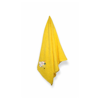 Рушник Home Line махровий Котик з вишивкою (жовтий) 70х140см (138112) фото №6