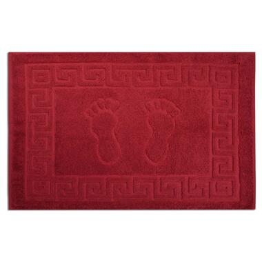 Рушник Home Line махровий (килимок) Ніжки червоний 50х70 см (135806) фото №10