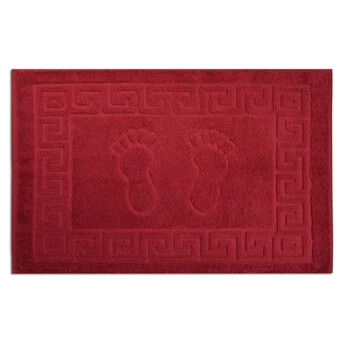 Рушник Home Line махровий (килимок) Ніжки червоний 50х70 см (135806) фото №7