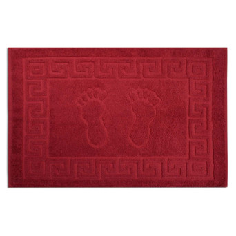Рушник Home Line махровий (килимок) Ніжки червоний 50х70 см (135806) фото №6