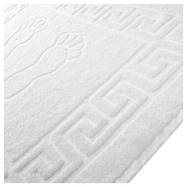 Рушник килимок махровий Home Line Ніжки білий 50х70см 125401 фото №18