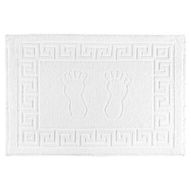 Рушник килимок махровий Home Line Ніжки білий 50х70см 125401 фото №6