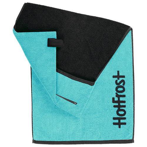 Рушник для фітнесу HotFrost 712408502 бірюзовий з чорним фото №1