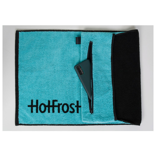 Рушник для фітнесу HotFrost 712408502 бірюзовий з чорним фото №11