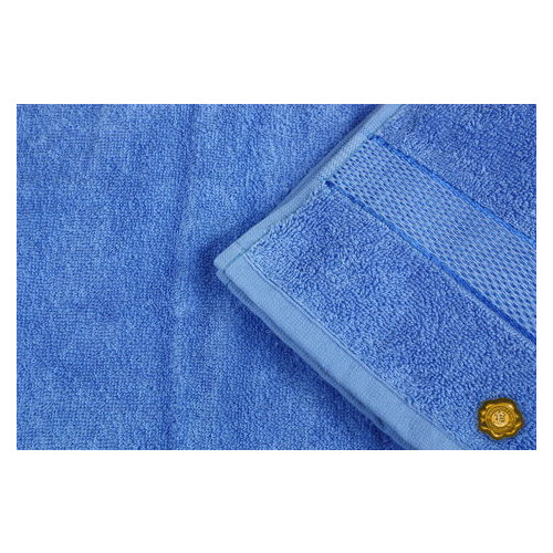 Рушник махровий Еней плюс БС0008 40х70 Еней-Плюс, колір: синій фото №2