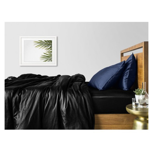 Комплект семейного постельного белья Cosas сатин BLACK BLUE-P (4822053010777) фото №2