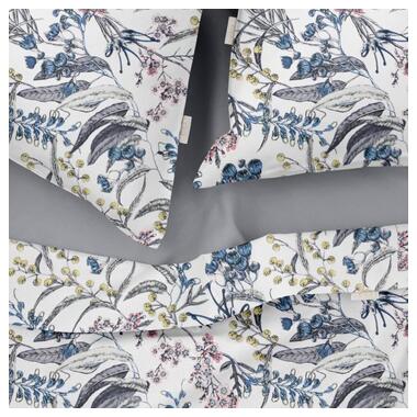 Комплект двоспальної постільної білизни Cosas FLOWERSYARD GREY (4822052083819) фото №3