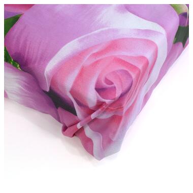 Комплект постільної білизни Полуторний розмір  С0225 Еней-Плюс, колір: фіолетовий, бузковий  фото №6