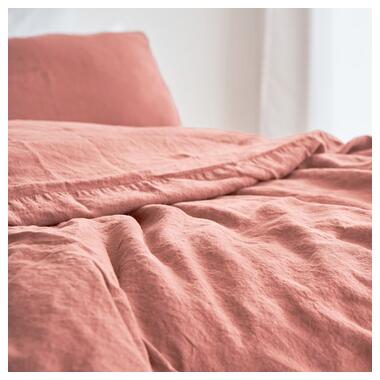 Комплект постільної білизни Полуторний розмір З0074 Еней-Плюс, колір: рожевий фото №2