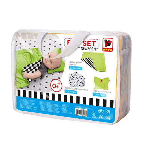 Дитячий постільний комплект Macik Bed Set Newborn (MC 110512-08) фото №1