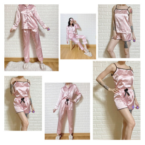 Жіноча піжама LifeFLUX комплект в стилі Вікторія Сикрет JULYS SONG розмір M (1416-2019) фото №2