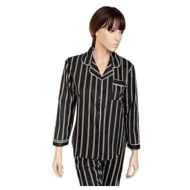
Піжама жіноча костюм Леді в чорному Bonntee S-M 42 чорний у смужку фото №7