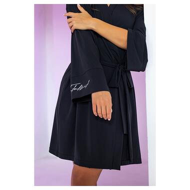 Короткий халат TotalFit XA1 M/L Чорний (06399909) фото №5