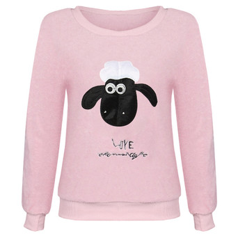 Жіноча піжама Lesko Shaun the Sheep Pink M фото №3