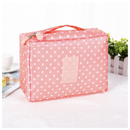 Набір Піжама та Косметичка дорожня жіноча Travel bag рожевий фото №10