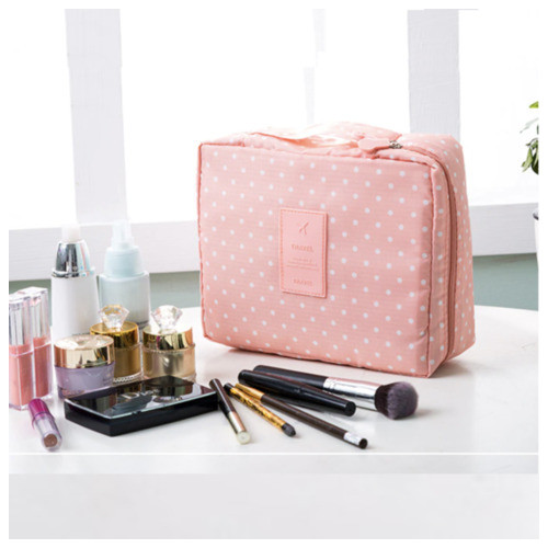 Набір Піжама та Косметичка дорожня жіноча Travel bag рожевий фото №2