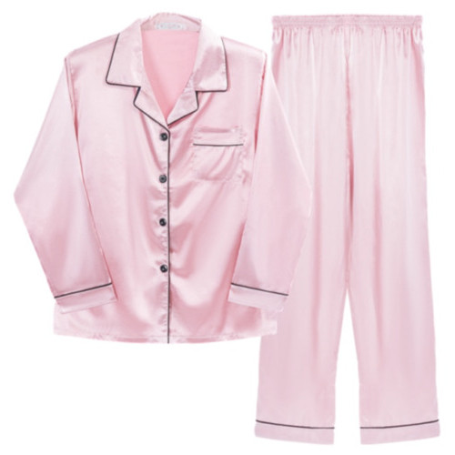 Атласна піжама костюм Фламінго JULYS SONG розмір 2XL рожевий 50 фото №4