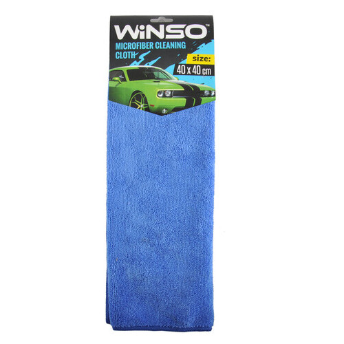 Серветка Winso з мікрофібри 40*40см.синя (150300) фото №1