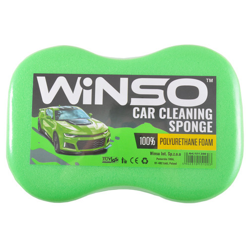 Губка для миття авто Winso з дрібними порами 240х160х70mm (151200) фото №1