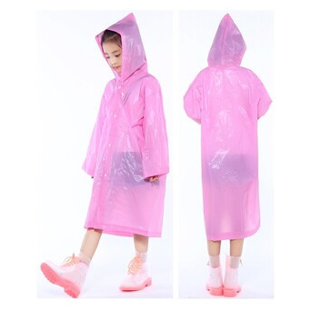 Дитячий плащ-дощовик EVA Raincoat. Універсальний розмір (6-12 років) (P-0359) фото №7
