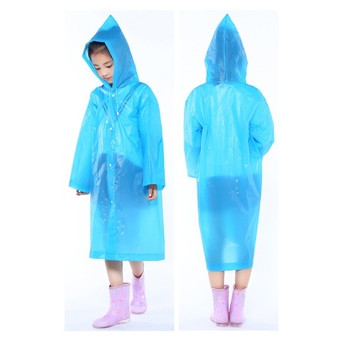 Дитячий плащ-дощовик EVA Raincoat. Універсальний розмір (6-12 років) (P-0359) фото №5