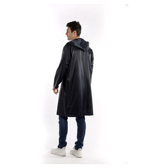 Чоловічий плащ-дощовик Raincoat MB One size. Темно-синій (P-4967) фото №4