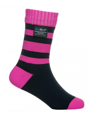 Водонепроникні дитячі шкарпетки Dexshell Children soсks Pink S фото №1