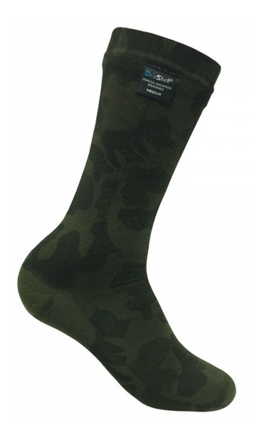 Водонепроницаемые носки Dexshell Waterproof Camouflage Socks S фото №1
