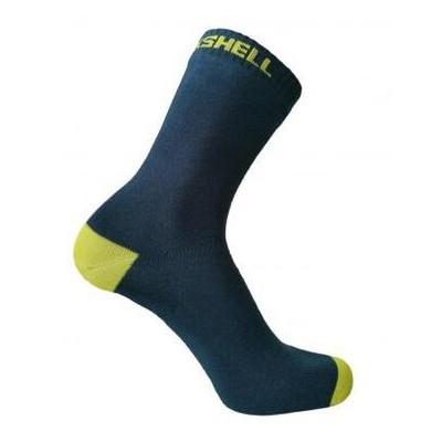 Водонепроникні шкарпетки Dexshell Ultra Thin Crew NL Socks Blue/Yellow (DS683NLL) фото №1