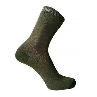 Водонепроникні шкарпетки Dexshell Ultra Thin Crew OG Socks L Swamp Green (DS683OGL) фото №1