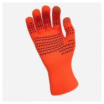 Рукавички водонепроникні Dexshell ThermFit Gloves, pp M, помаранчеві фото №1