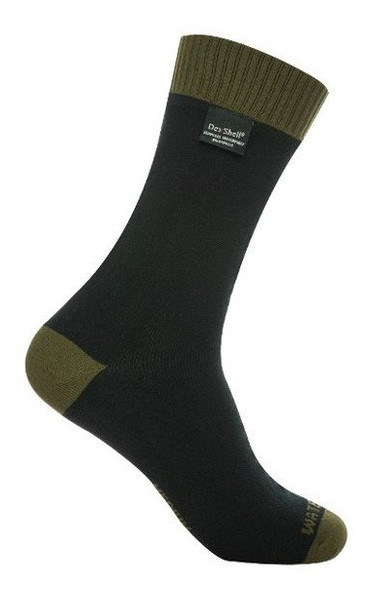 Водонепроникні шкарпетки Dexshell Thermlite green L (DS6260L) фото №1