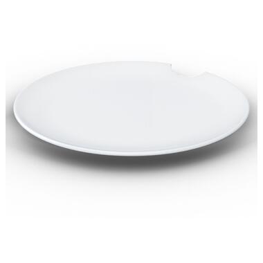 Набір із двох надкушених тарілок для основних страв Tassen, 28 см, фарфор фото №5
