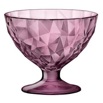 Креманка Bormioli Rocco Diamond Rock Purple 302256-M-04321990 220 мл рожева фото №1